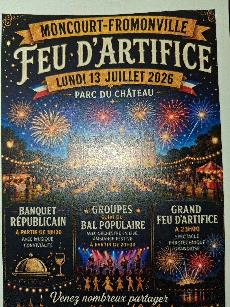 Feu artifice Montcourt