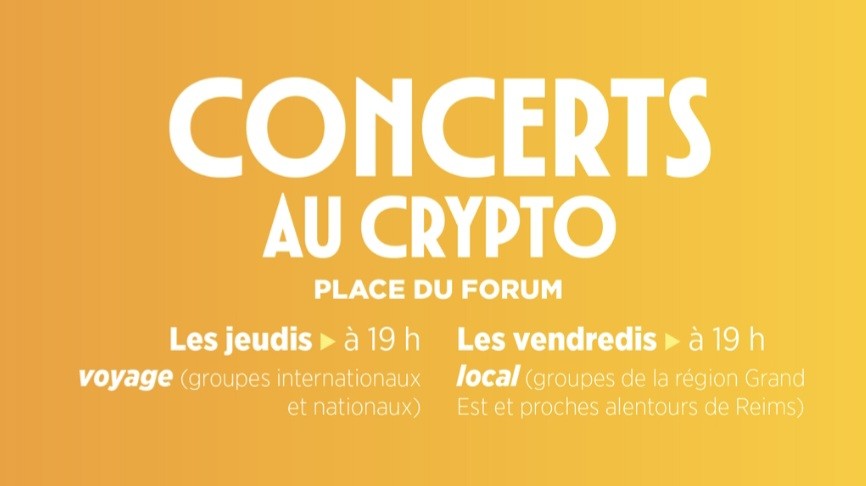 MUSIQUE au CRYPTOPORTIQUE