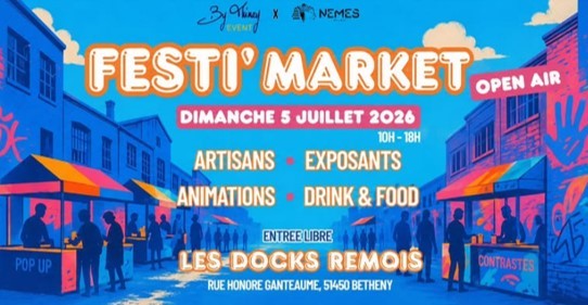 LE FESTI'MARKET AUX DOCKS REMOIS