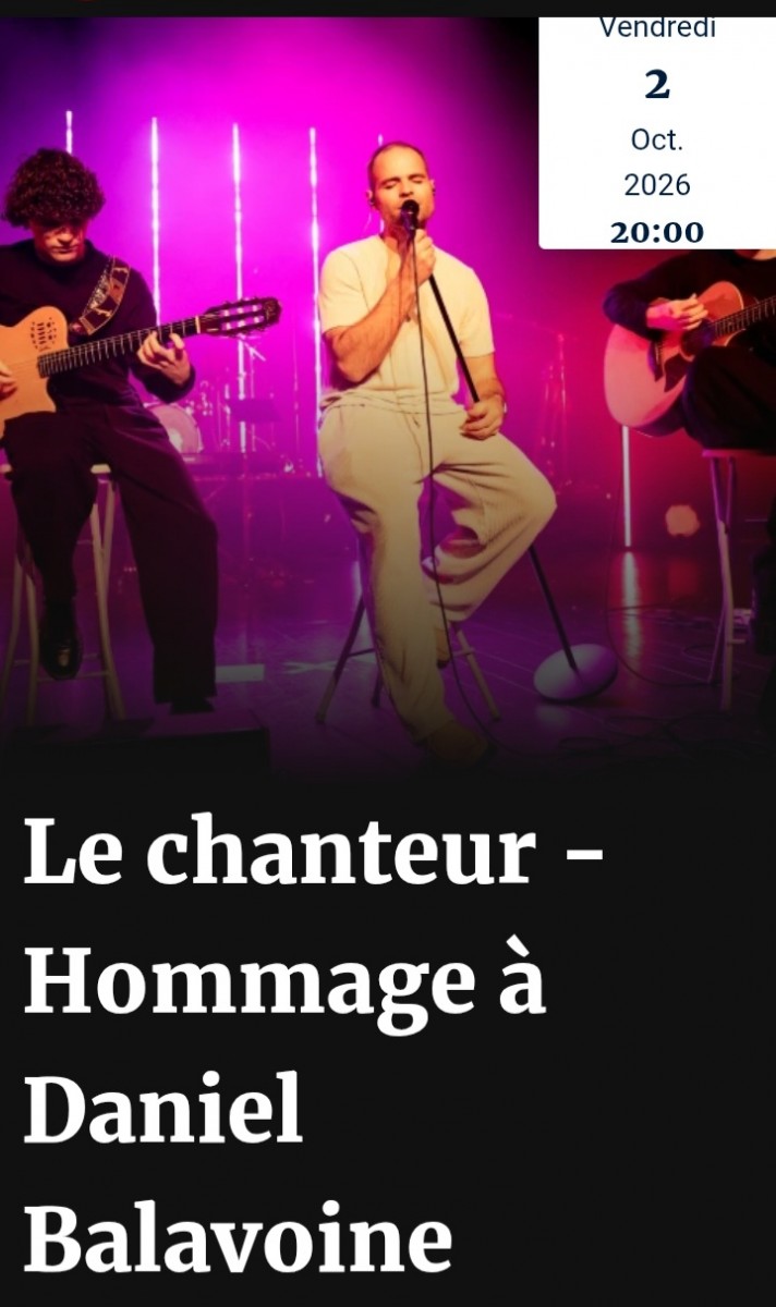 Spectacle hommage à Balavoine