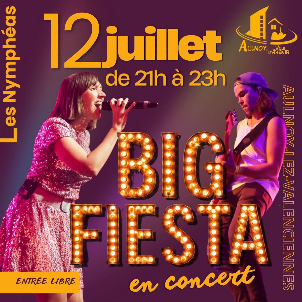 CONCERT EXCEPTIONNEL DU GROUPE BIG FIESTA
