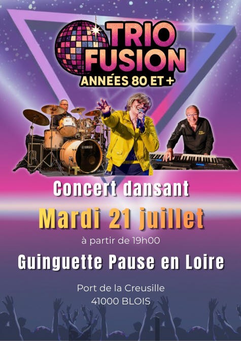 Concert dansant avec Trio Fusion