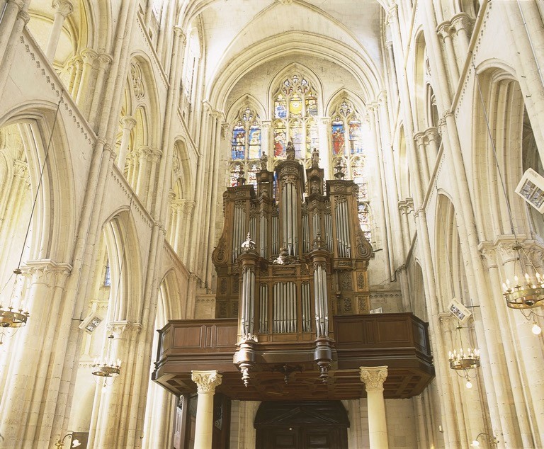 Visite de l'orgue de la ville d'Eu