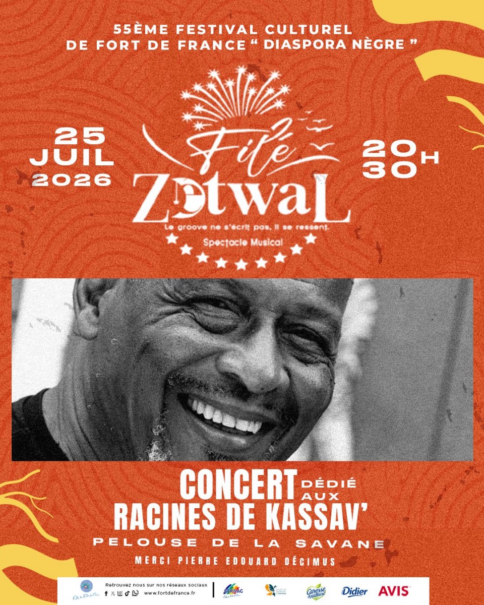 Concert Kassav sur la savane