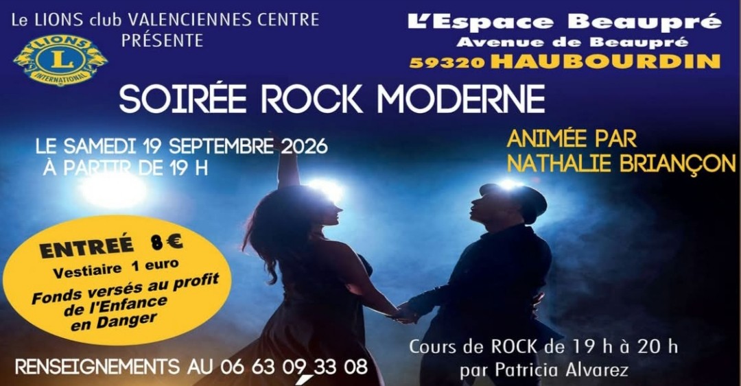 Soirée Rock moderne