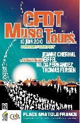 Concert public à Tours place Anatole France le 10/06