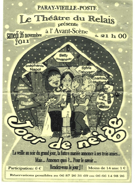 Théâtre à Paray - COMPLET -