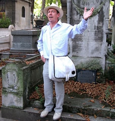 SAFARI AU PERE LACHAISE AVEC THIERRY LEROY