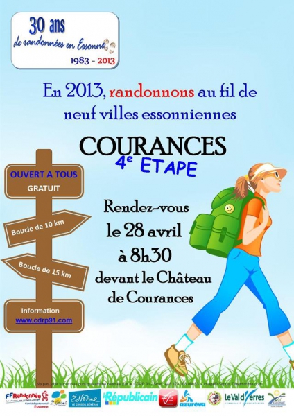 Rando 10 km à Courances 91