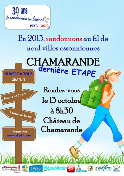 Rando 10 KM à Chamarande